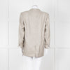 Forte Forte Silver Woven Single Button Blazer