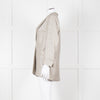Forte Forte Silver Woven Single Button Blazer
