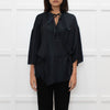 Day Birger Et Mikkelsen Dark Green Wrap Short Sleeve Top