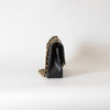 Chanel Black Caviar Medium Double Flap Bag with Gold Hardware