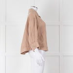 Repeat Beige Linen Shirt