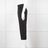 Jacquemus Black Linen High Waist Trousers