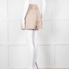 Alaia Beige Cotton Shorts