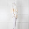 Greek Achaic Kori White Linen Broderie Anglaise Co-Ord