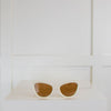Sunday Somewhere White Cat Eye Sunglasses
