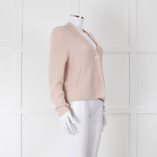 Herzen's Angelegenheit Nude Cable Short Cardigan