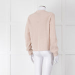 Herzen's Angelegenheit Nude Cable Short Cardigan