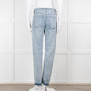 J Brand Pale Wash Slim Leg Jeans with Released Hem