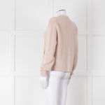 Herzen's Angelegenheit Nude Cable Short Cardigan
