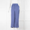 Altuzarra Blue Linen Straight Leg Trousers