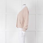 Herzen's Angelegenheit Nude Cable Short Cardigan