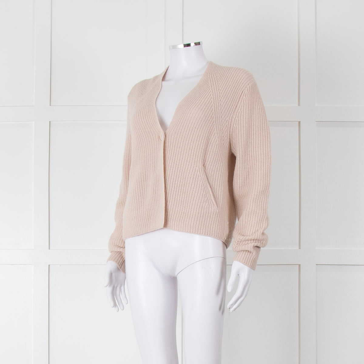 Herzen's Angelegenheit Nude Cable Short Cardigan