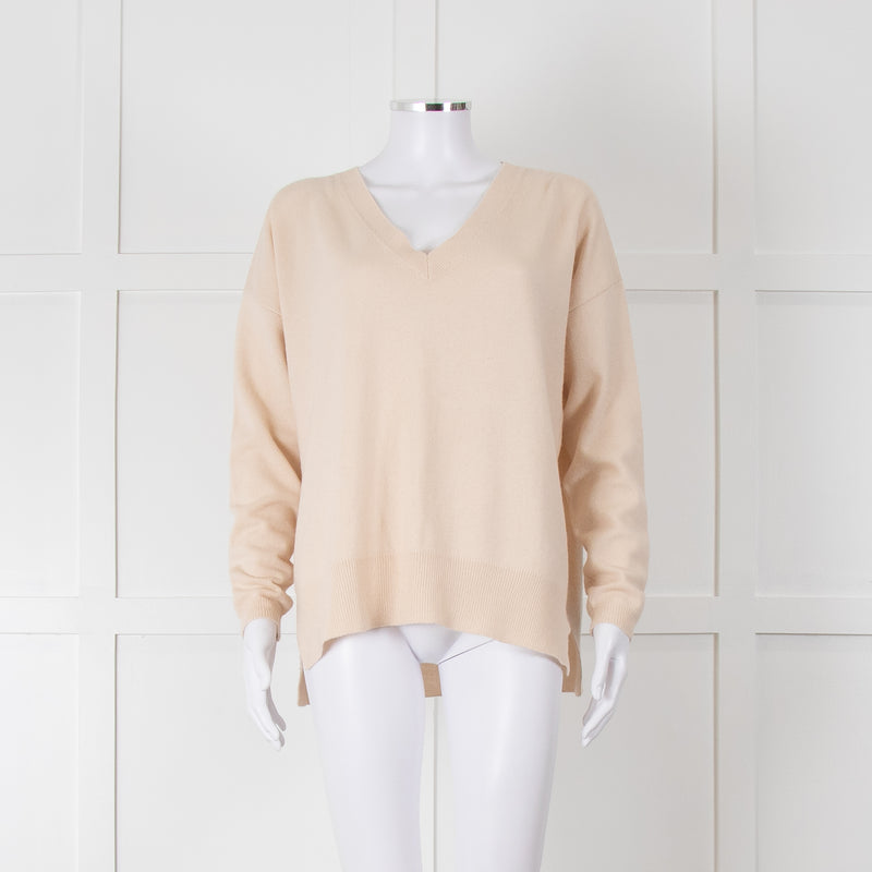 Riani Cream V Neck Jumper