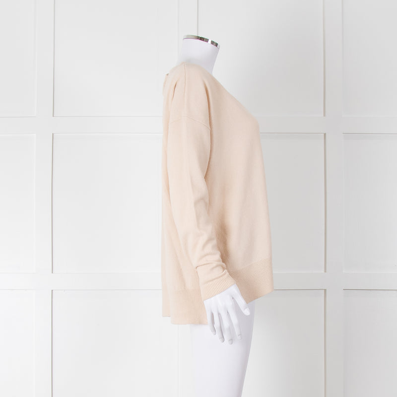 Riani Cream V Neck Jumper