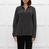 Joseph Grey Silk Front Pocket Shirt