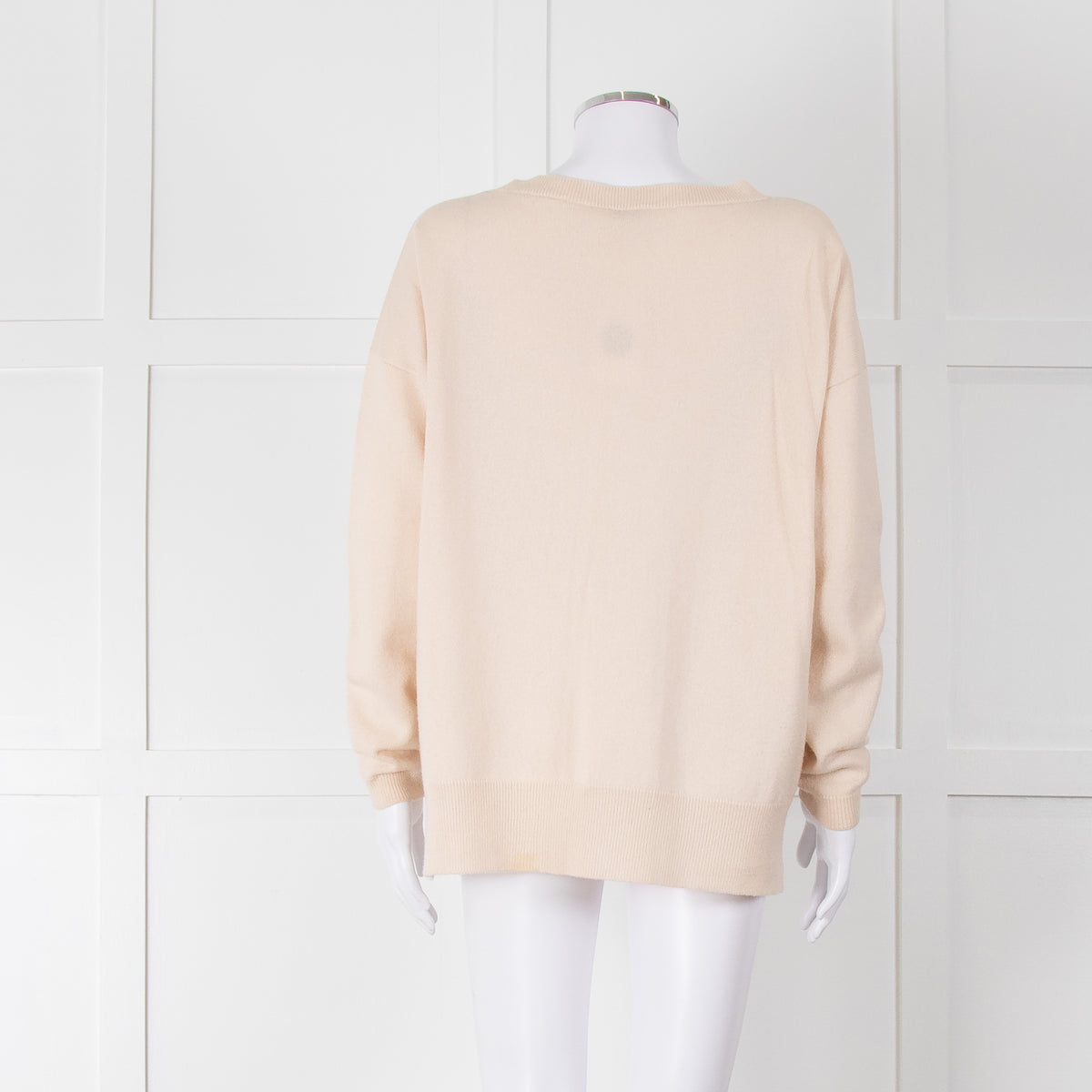 Riani Cream V Neck Jumper