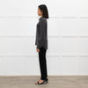 Joseph Grey Silk Front Pocket Shirt