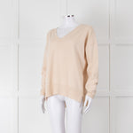 Riani Cream V Neck Jumper