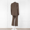 Paul Smith Brown and Blue Check Suit Trousers