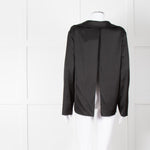 Jacquemus Black Satin Le Notte Blouse