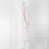 360 Cashmere Cream Long Line Ribbed Cardigan