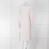 360 Cashmere Cream Long Line Ribbed Cardigan
