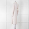 360 Cashmere Cream Long Line Ribbed Cardigan