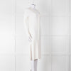 360 Cashmere Cream Long Cardigan With Buttons