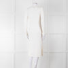 360 Cashmere Cream Long Cardigan With Buttons