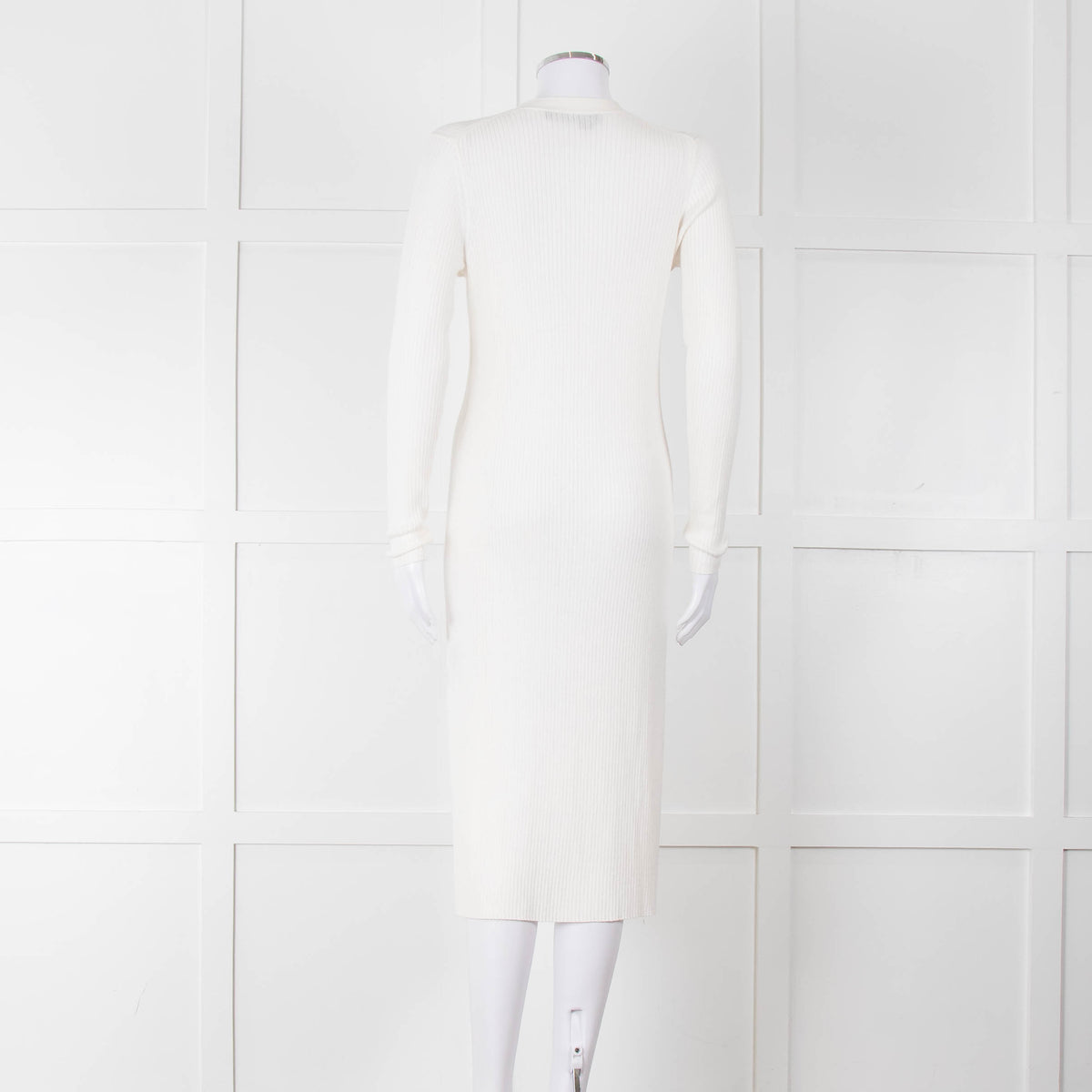 360 Cashmere Cream Long Cardigan With Buttons