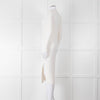 360 Cashmere Cream Long Cardigan With Buttons