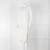 360 Cashmere Cream Long Cardigan With Buttons