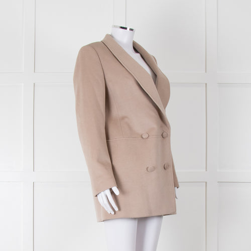 CABLE Melbourne Bjorn Beige Wool Coat