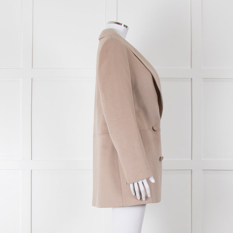 CABLE Melbourne Bjorn Beige Wool Coat