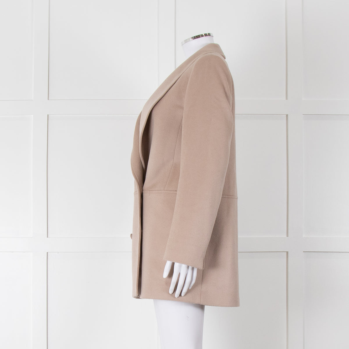 CABLE Melbourne Bjorn Beige Wool Coat