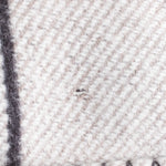 Hermes Avalon Black and Taupe Check Cashmere Cushion