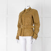 Mulberry Green Leather Jacket