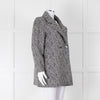 A.P.C Michelle  Black & White Fleck Short Coat