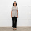 N.Peal Grey Cashmere Sleeveless Gilet