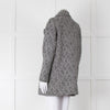 A.P.C Michelle  Black & White Fleck Short Coat
