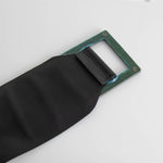 Saint Laurent Wide Patent Belt