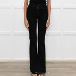 Rag & Bone Black Flared Jeans