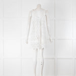 Melissa Odabash White Lace Cover Up