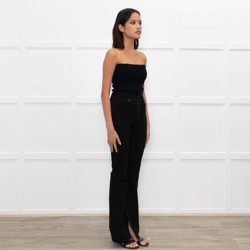 Rag & Bone Black Flared Jeans