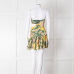 Zimmermann Linen Hawaiian Print Juliette Cutout Dress