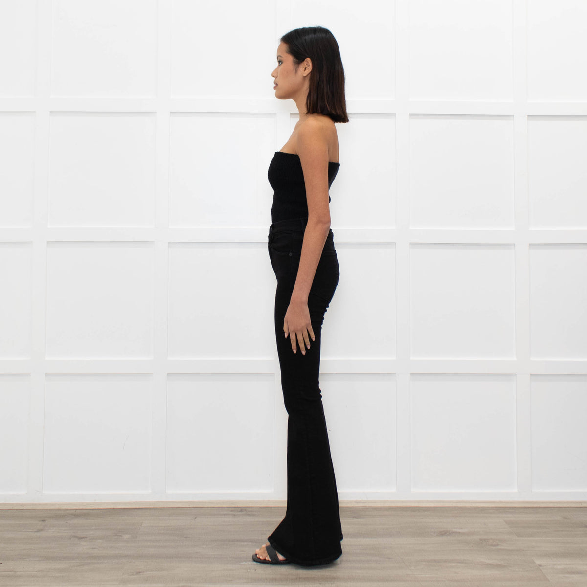 Rag & Bone Black Flared Jeans