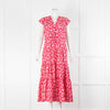 Derek Lam 10 Crosby Pink Floral Print Maxi Dress