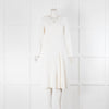 Escada White Tailored Shift Dress