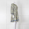 Me + Em Trailing Flower Print Fit & Flare Dress
