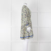 Me + Em Trailing Flower Print Fit & Flare Dress